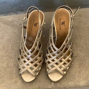 Worthington Women's Strappy Heeled Sandals